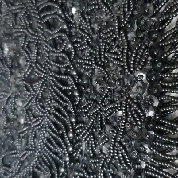 Beaded Satin Evening Bag - Picture 7 of 12